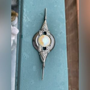 ge Luigi Briglia Art Deco Statement Brooch